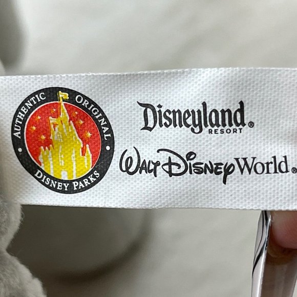 Disney Resorts Dumbo Elephant 15" Plush Stuffed Toy Gray Pink Yellow - Picture 10 of 11